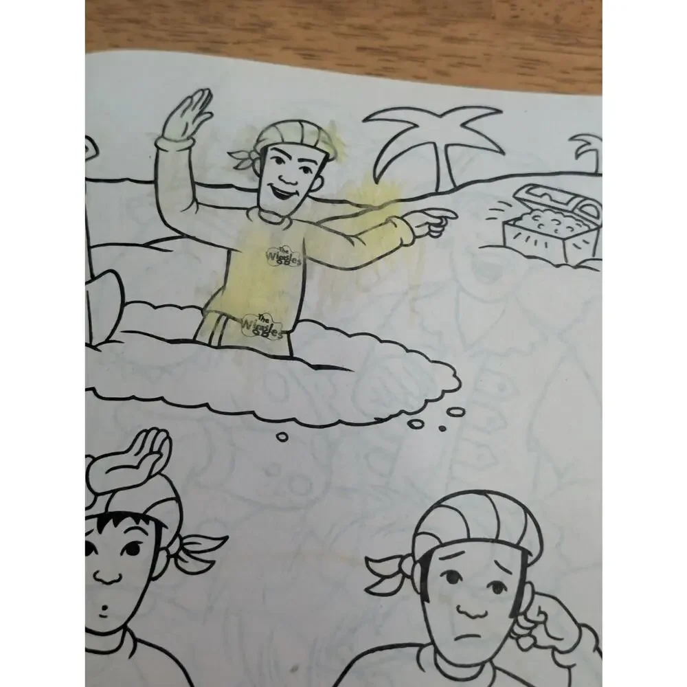 2004 The Wiggles Coloring Book